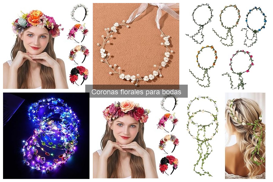Ventajas de usar coronas florales en bodas para tu decoración