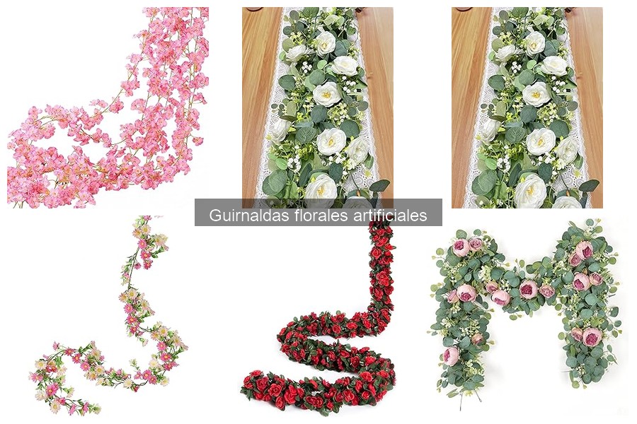 Ventajas de usar guirnaldas florales artificiales en decoración