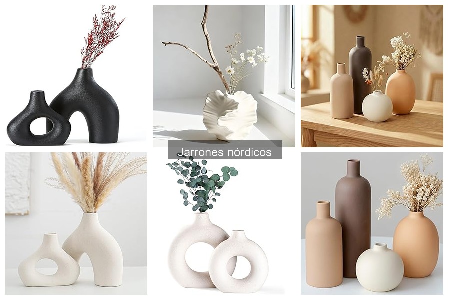 Ventajas de usar jarrones nórdicos en la decoración del hogar