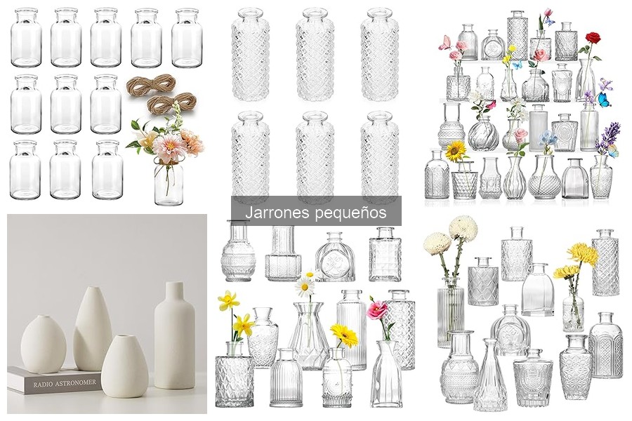 Ventajas de Usar Jarrones Pequeños en la Decoración del Hogar