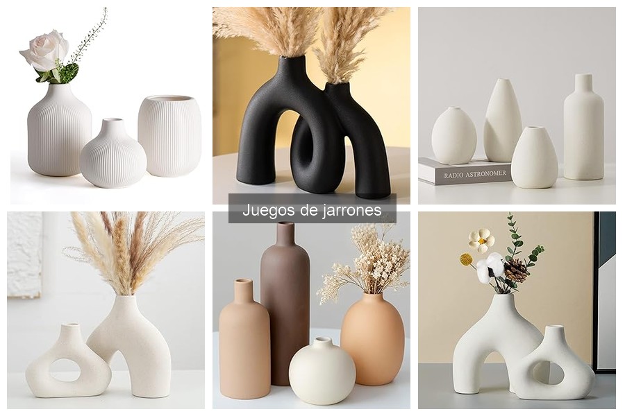 Ventajas de usar juegos de jarrones en decoración floral