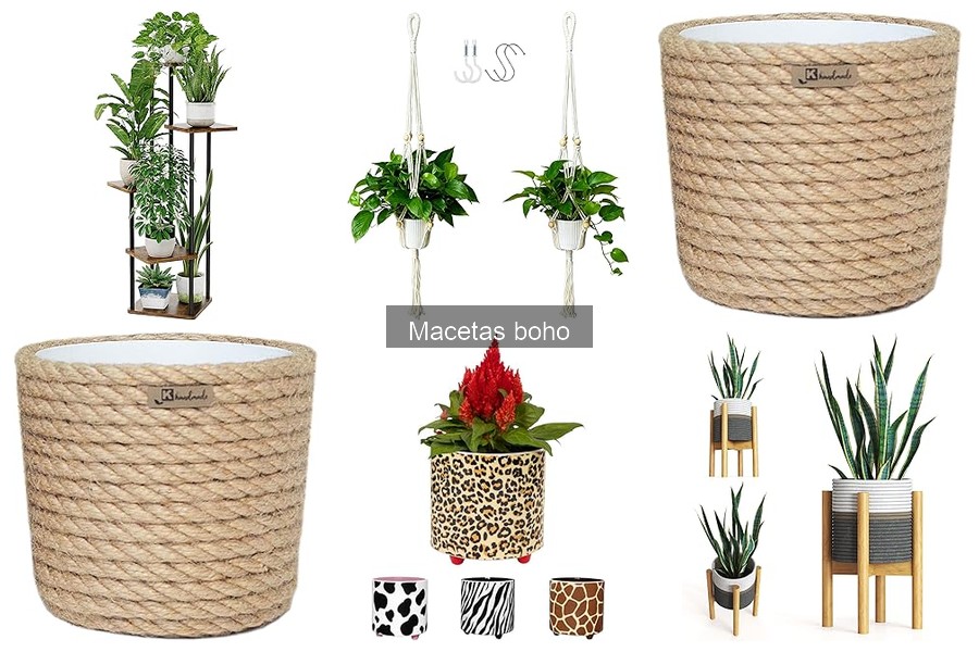 Ventajas de usar macetas boho en la decoración de tu hogar
