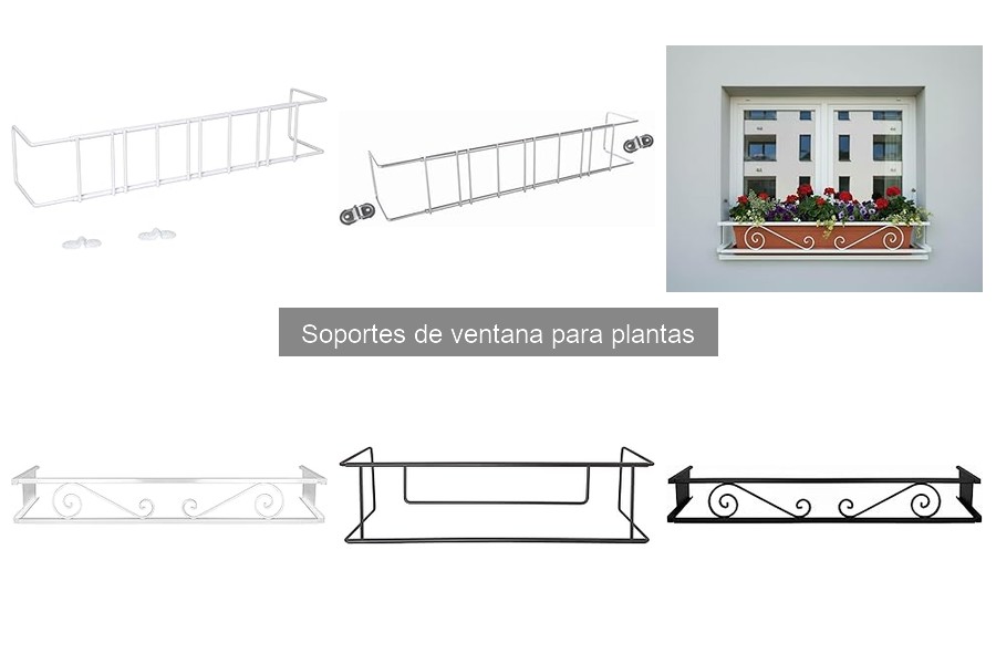 Ventajas de usar soportes de ventana para plantas en casa