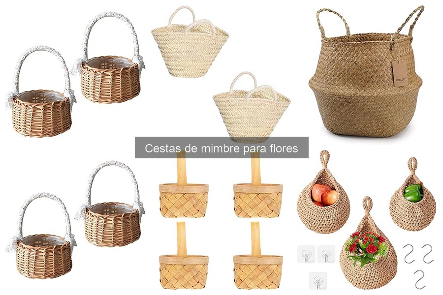 Ventajas y Desventajas de Cestas de Mimbre para Flores