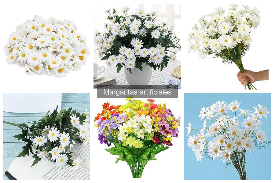 Ventajas y desventajas de las margaritas artificiales