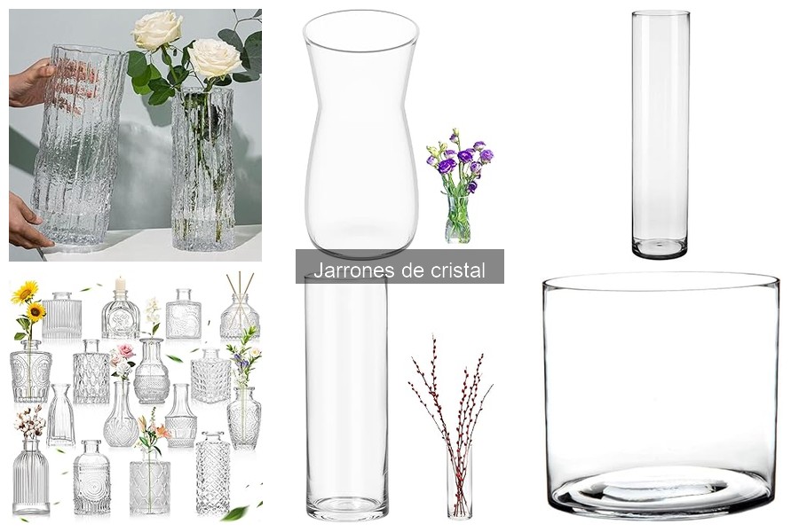 Ventajas y desventajas de los jarrones de cristal en decoración