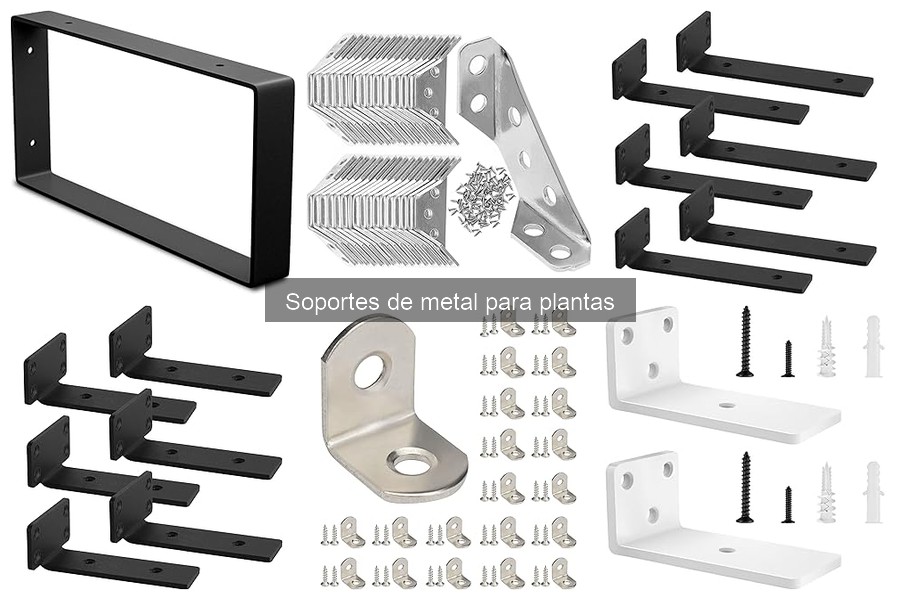 Ventajas y desventajas de los soportes de metal para plantas