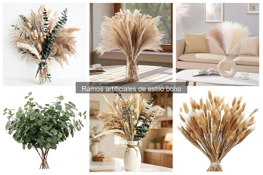 Ventajas y Desventajas de Ramos Artificiales Boho para Decoración